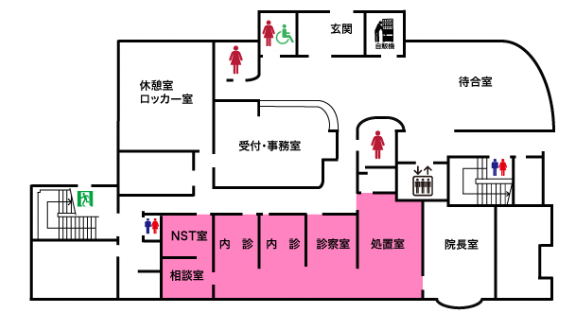 院内見取り図