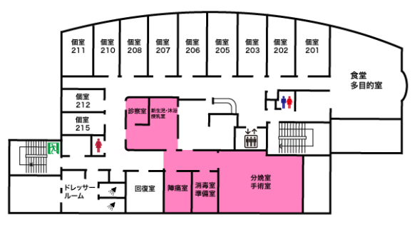 院内見取り図